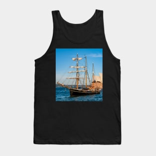 Southern Swan Sailing Ship, Sydney Harbour, Australia Tank Top